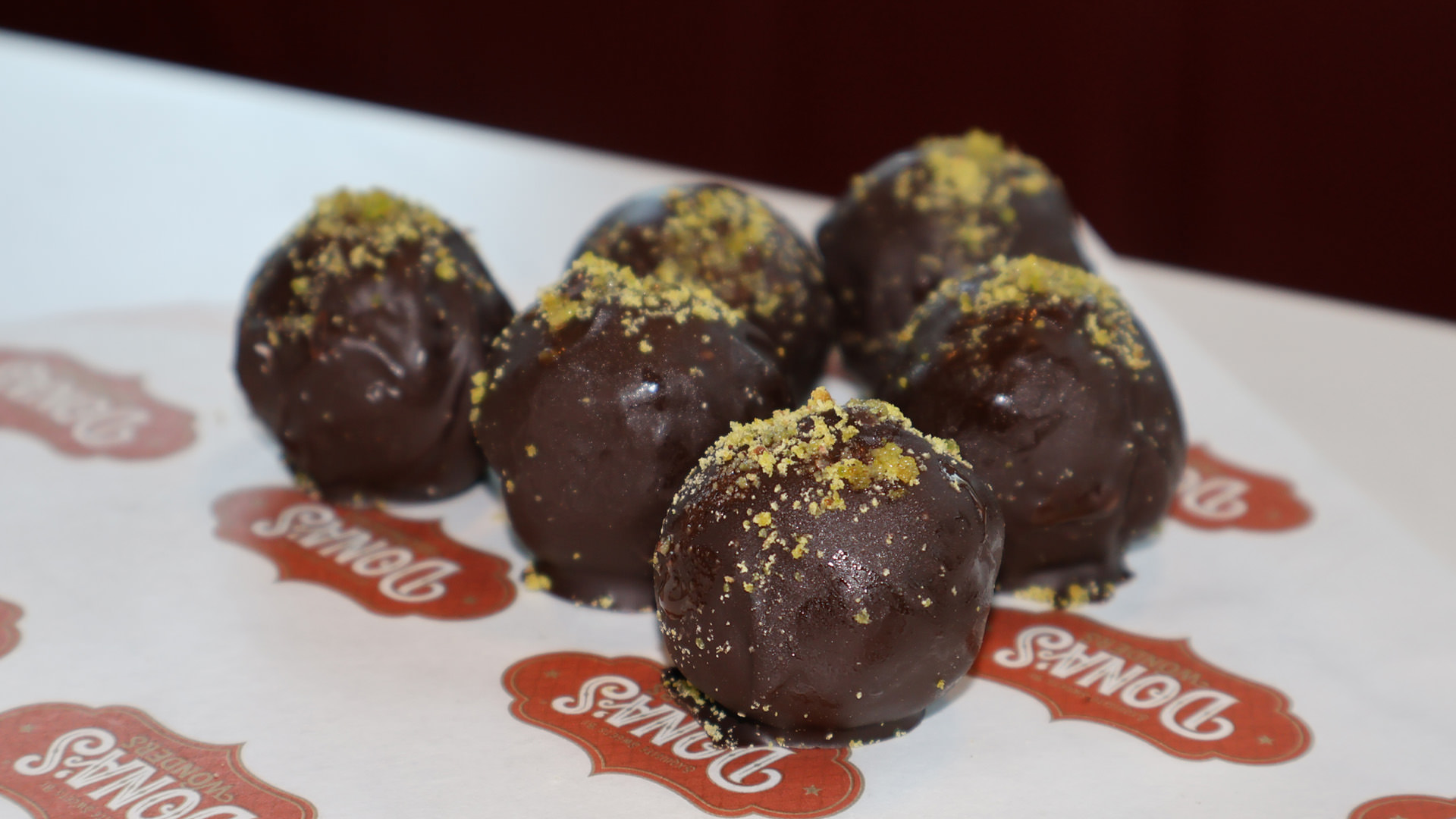 Dark Chocolate Pistachio Balls | Gluten‑Free | Vegan | Keto