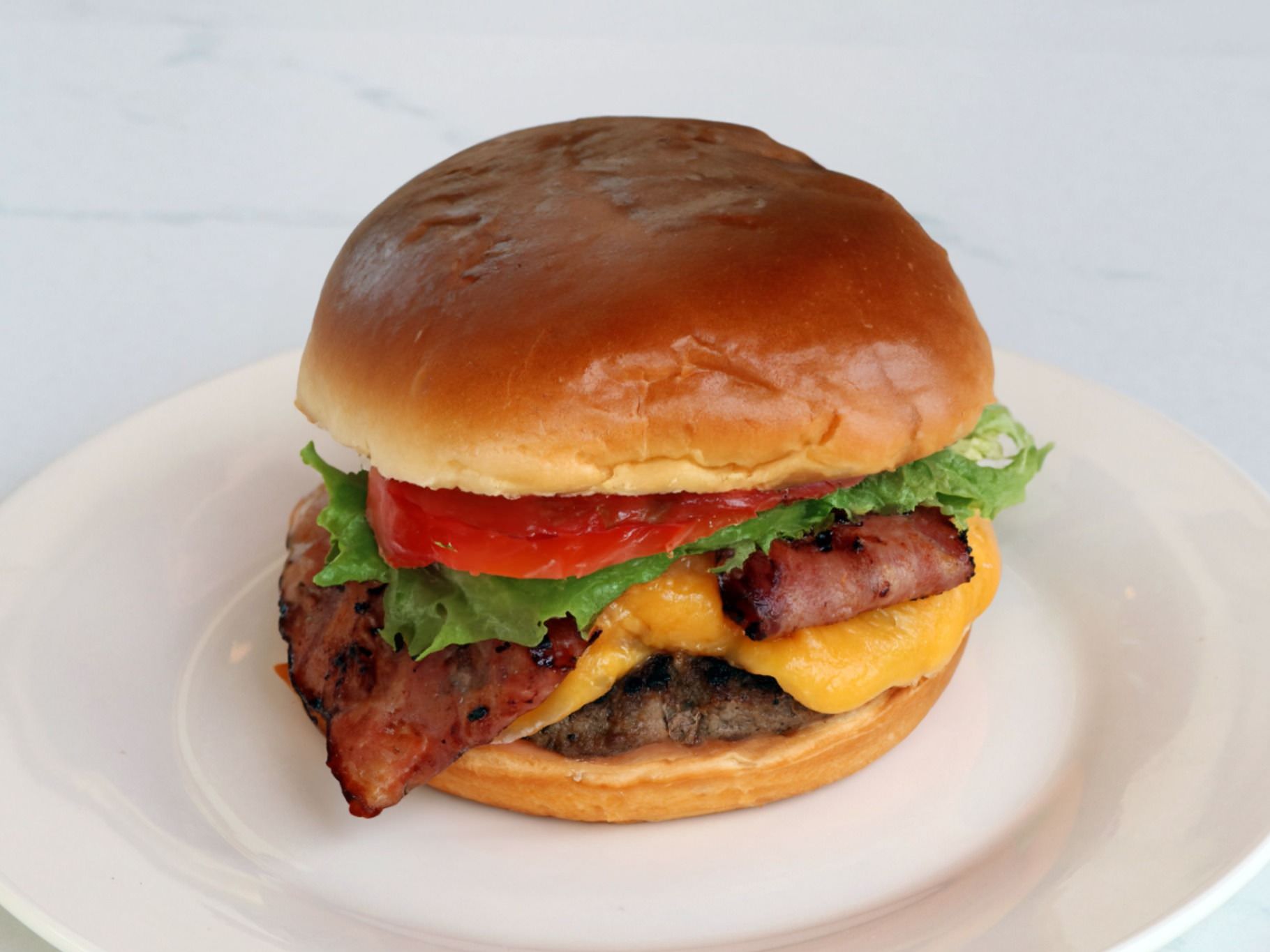 Beef Bacon Burger  | Gluten Free, Keto
