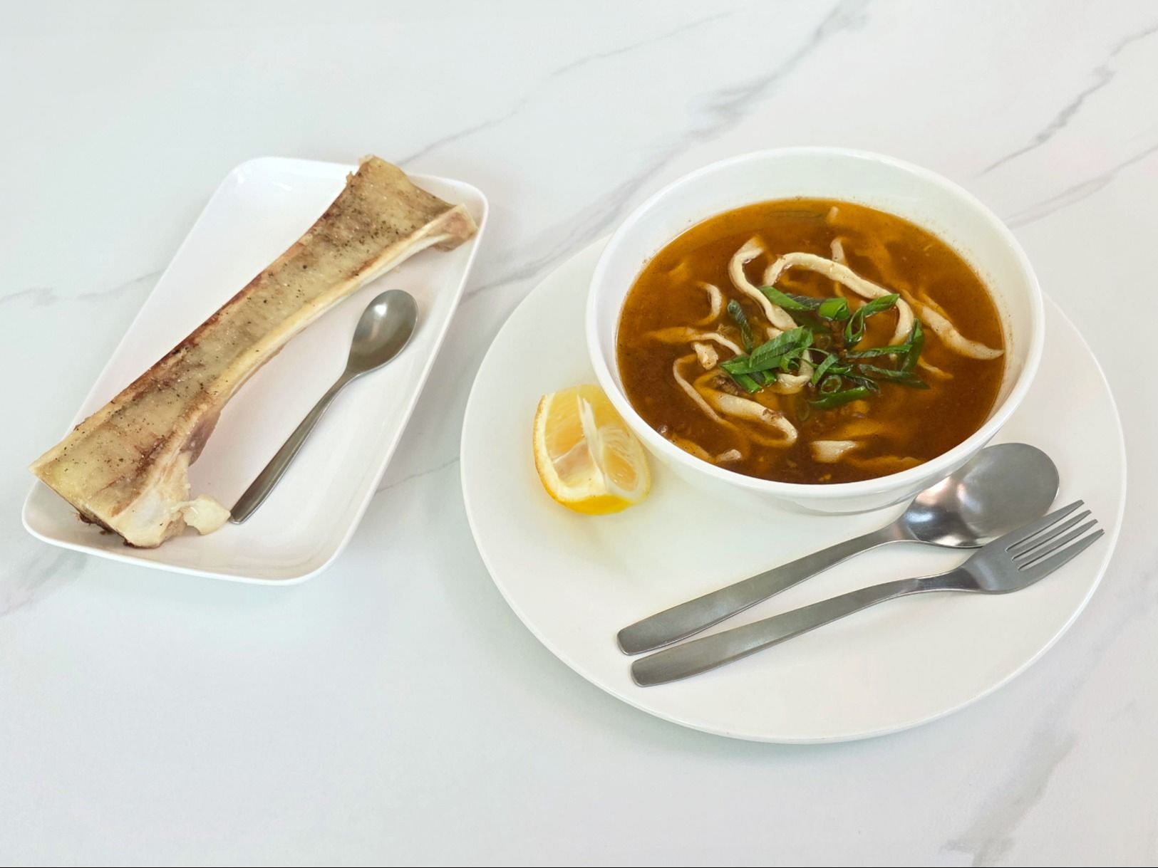 Bone broth soup | Gluten Free