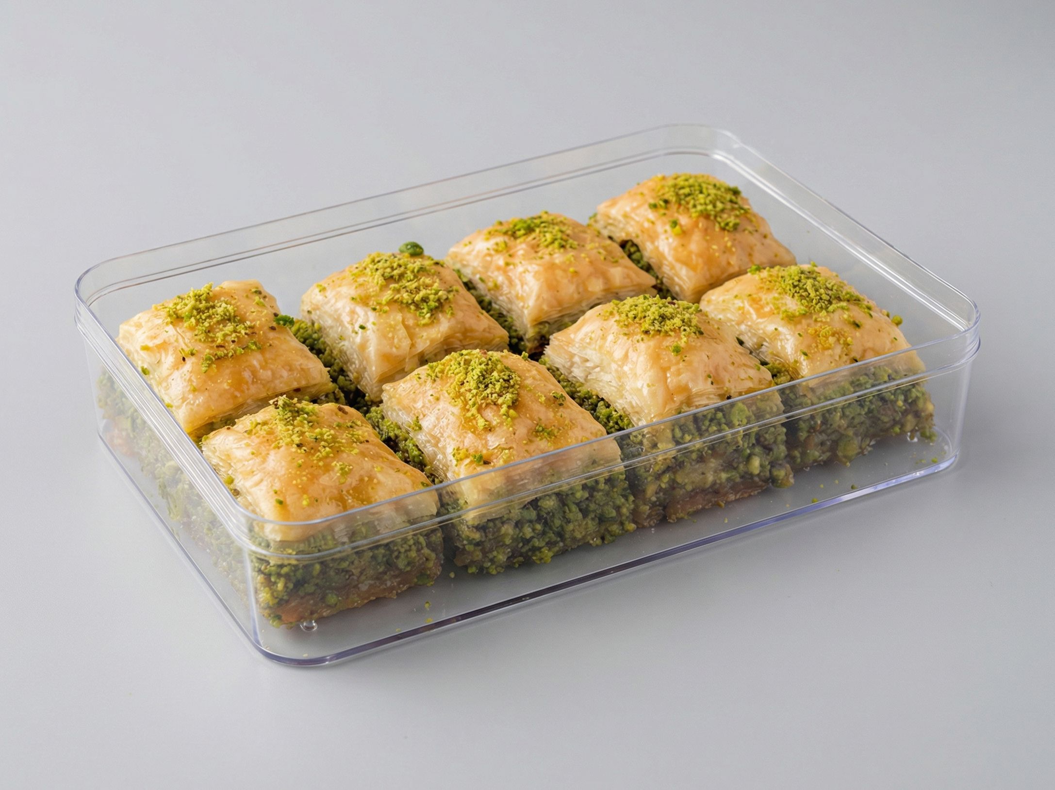 Pistachio Baklawa  |  Gluten Free - Keto