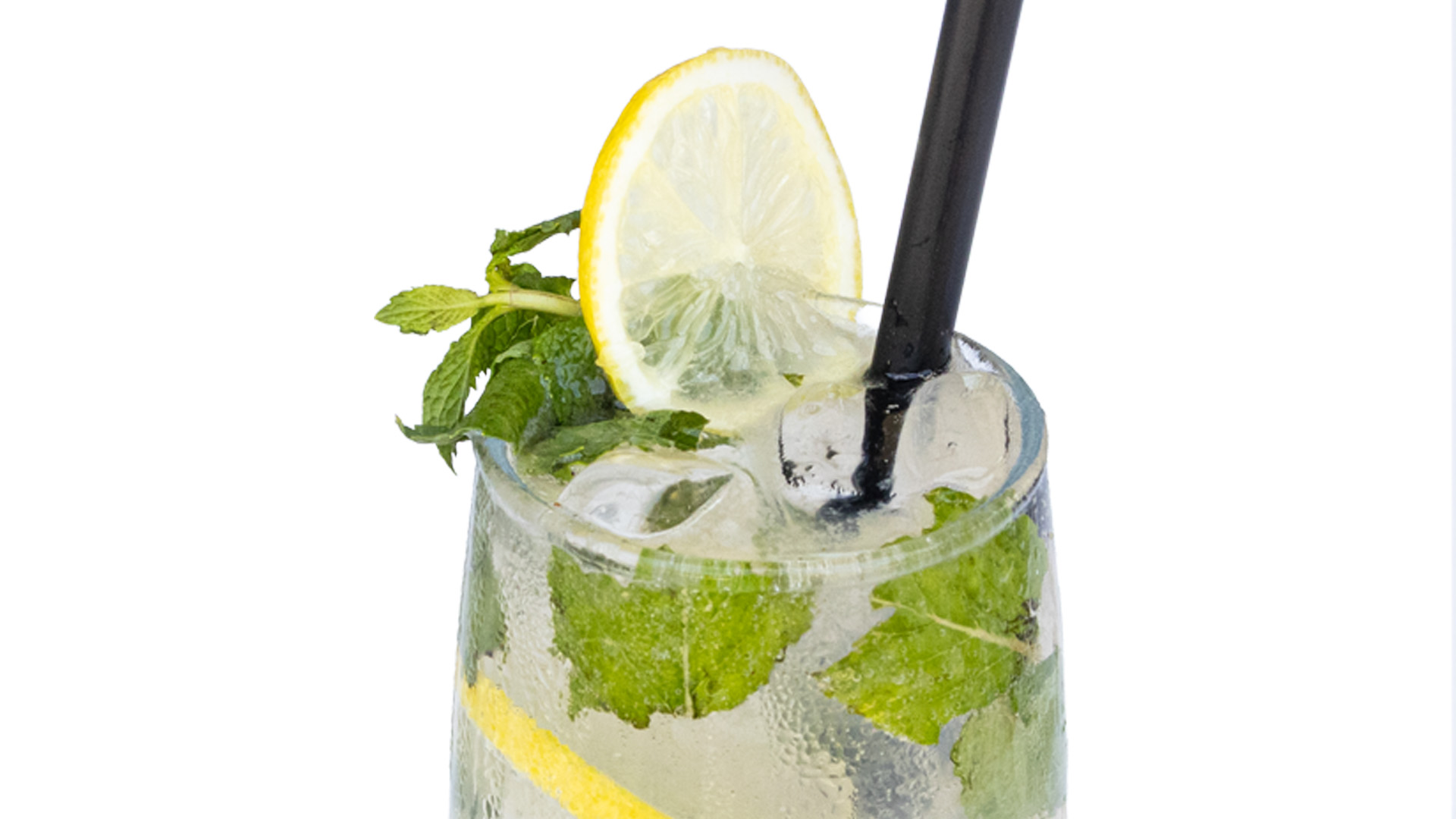 Mint Lemon Soda | No Added Sugar | Sweetened with Monk Fruit