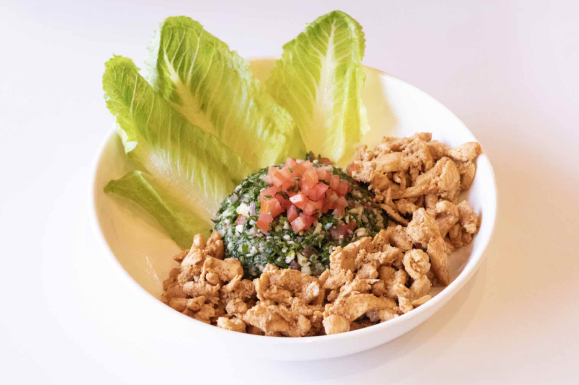 Tabbouleh & Chicken bowl | Gluten Free, Keto